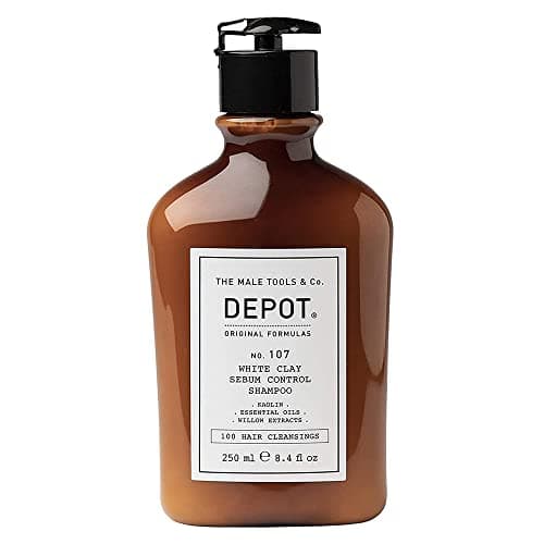 Image of DEPOT 107 White Clay Sebum Control Shampoo 250 ml