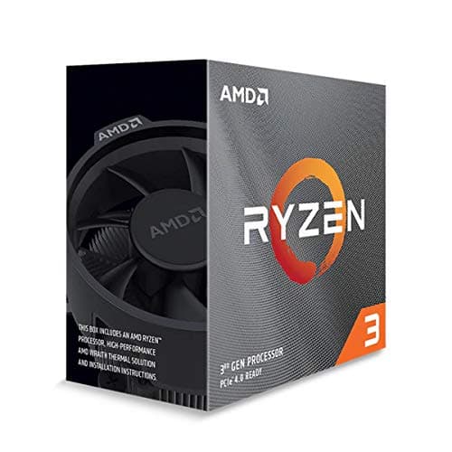 Image of AMD Ryzen 3 3100 Processor (4C/8T, 18 MB Cache, 3.9 GHz Max Boost)