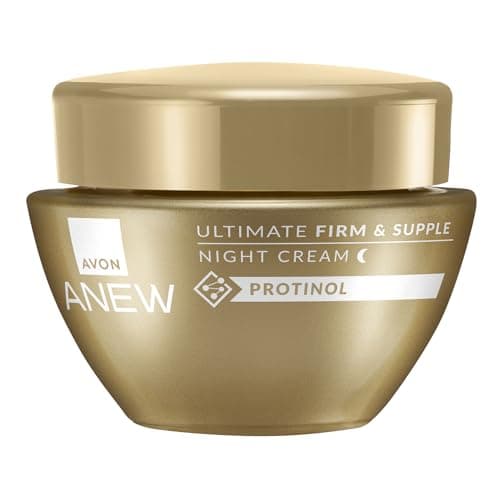Image of Avon Anew Ultimate Firm & Supple Night Cream 50ml, with Protinol™ Technology to Help Firm Skin, Reduce the Appearance of Wrinkles and Boost Radiance, Cruelty Free