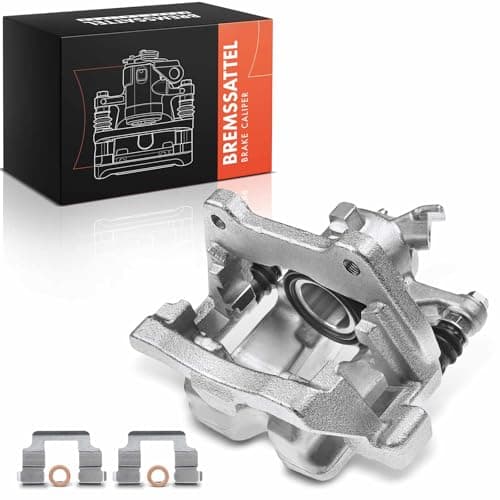 Image of Frankberg Brake Caliper Disc Brake Rear Right Aluminium with Bracket (hole spacing 100mm) Compatible with Discovery IV L319 Rang.e Rove.r III LM Replace# LR015524