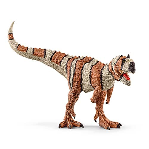 Image of schleich 15032 Dinosaurs Realistic Majungasaurus Dinosaur Figure with Movable Jaw - Authentic and Detailed Prehistoric Jurassic Dino Toy Durable for Education and Fun – Dinosaur Toys, Gift for Ages 4+