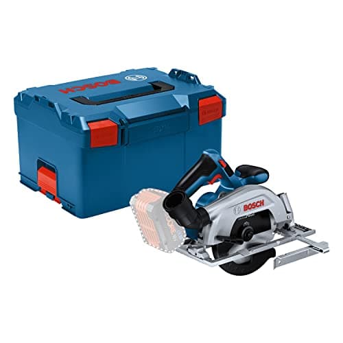 Image of Bosch Professional 18V System Cordless Circular Saw GKS 18V 57-2 (165 mm Saw Blade, 57 mm Cutting Depth, incl. L-BOXX, Without Battery/Charger)