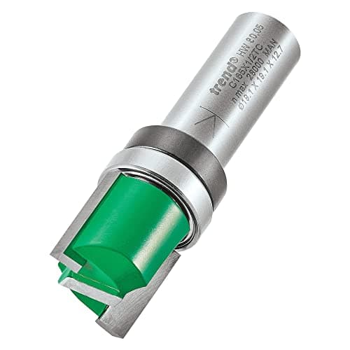 Image of Trend CraftPro Guided Profiler Router Cutter Bit, 1/2 Inch Shank, 19.1mm Cut Diameter & 19.1mm Cut Length, Tungsten Carbide Tipped, C165X1/2TC