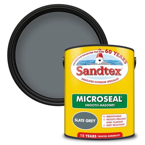 Image of Sandtex 5L Slate Grey Masonry Paint