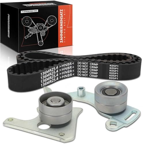 Image of Frankberg Timing Belt Set Timing Belt Compatible with Berlingo/Berlingo First MPV GFK GJK MF 1996-2003 Vitara ET TA TD 1995-1998 Xsara N1 1997-2000 Replace# K025049XS