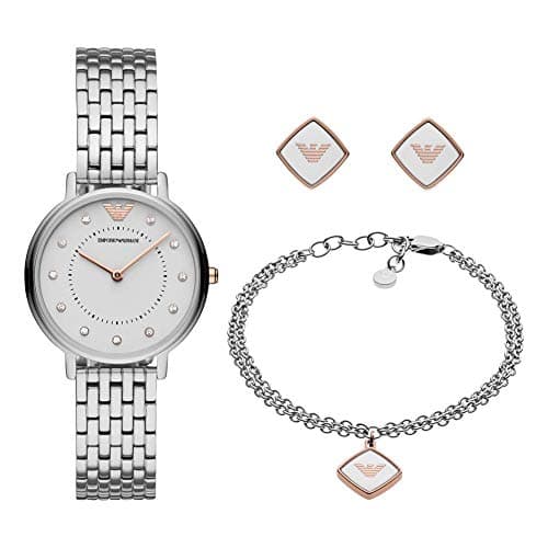 Image of Emporio Armani AR80023 Ladies Watch and Jewellery Gift Set