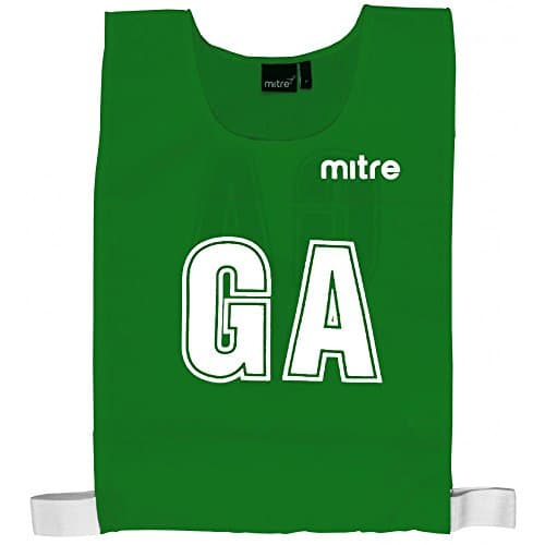 Image of Mitre Mens Netball Pro Sports Training Bibs(Pack of 7 Bibs) - Large, Emerald, Emerald, L EU