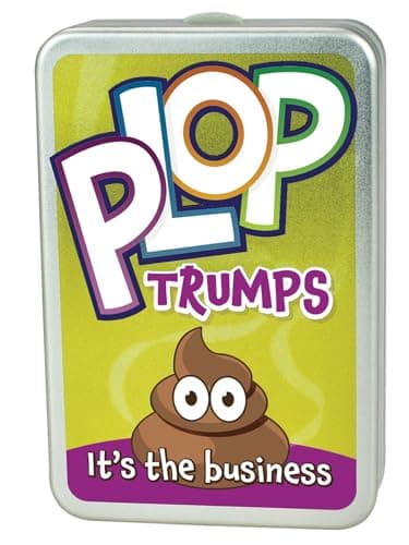 Image of Cheatwell Games Plop Trumps - Classic Card Game - Learn Facts About Animals And Their Droppings In This Fun Educational Gift And Toy For Boys And Girls - Ages 8 Plus
