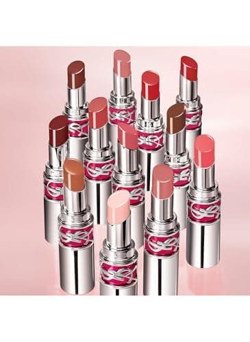 Image of YVES SAINT LAURENT Rouge Volupte Candy Glaze Double Care Balm - 5 Pink Satisfaction 3,2 g