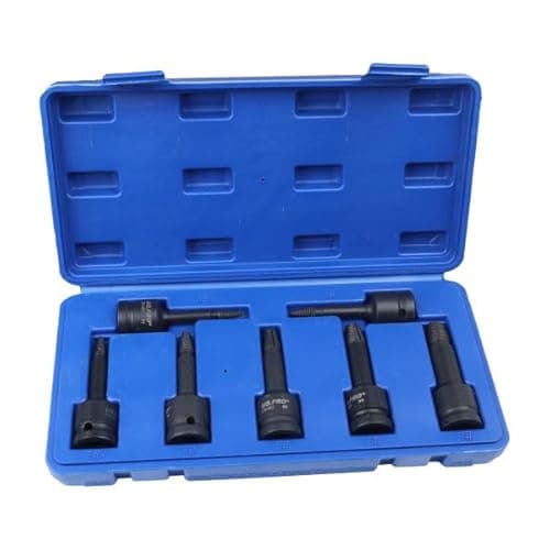 Image of US PRO Tools 7pc 1/2" Dr Impact Screw Extractor Set 7566