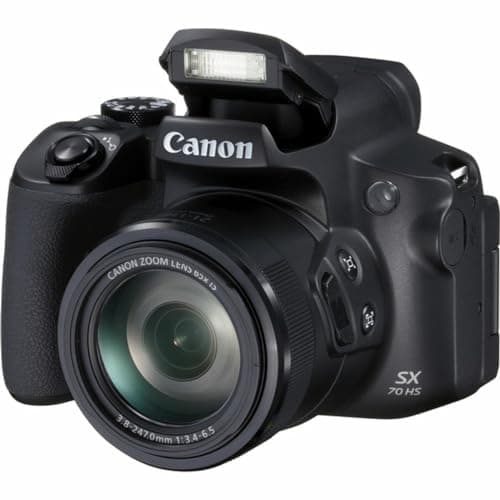 Image of Canon PowerShot SX70 HS, Black (Renewed)