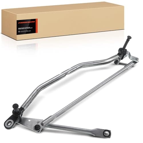 Image of Frankberg 1x Windshield Wiper Linkage without Motor Front Left Right Compatible with A4 8K2 B8 2007-2015 A4 Allroad 8KH B8 2009-2016 A4 Avant 8K5 B8 2008-2015 Replace# 8K1955023A