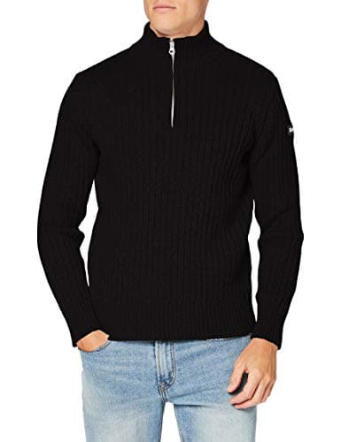 Image of Schott NYC Men's Plecorage2 Pullover Sweater Not Applicable, Black, X-Large