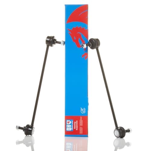 Image of Quinton Hazell Stabiliser Link - QLS3527S - Single Bar Fits Front Axle Left or Right - Original Equipment OEM Quality Direct Fit Replacement - Length: 301mm - Finish: Powder-Coated
