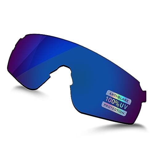 Image of Bowyer POLARIZED Replacement Lenses for Oakley EVZero Blades OO9454 Sunglasses - Sapphire Blue Mirror