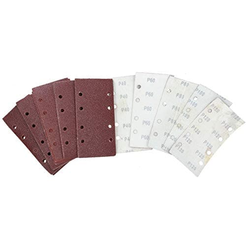 Image of Vewerk 1/3 Sanding Sheet Mixed Grit 50 Sheets (10PK X 5) 8166