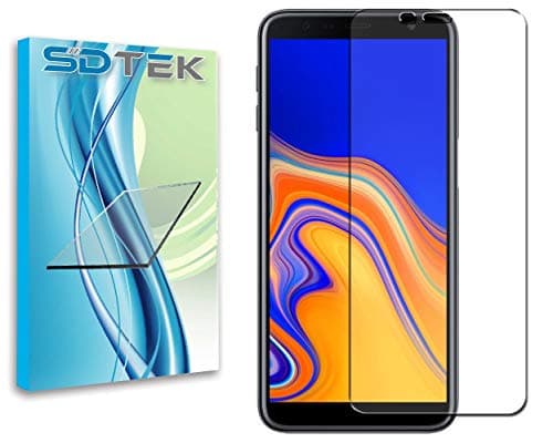Image of SDTEK *2 Pack Screen Protector for Samsung Galaxy J6+ Plus Tempered Glass Premium Screen Guard