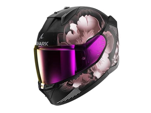 Image of Shark D-Skwal 3 Mayfer Helmet, black matt/pink, S (55/56)