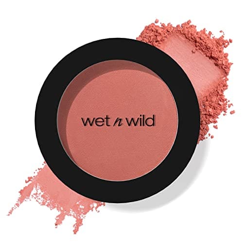 Image of Wet n Wild Color Icon Blush, Buildable Sheer to Bold Blush, with Velvety-soft Pressed Powder Formula, for a Healthy-looking Flush of Silky Smooth Color, Bed of Roses Shade