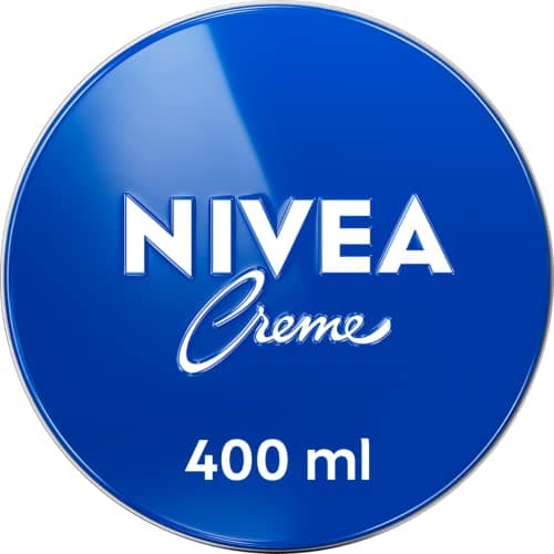 Image of NIVEA Creme Tin (400ml), Moisturising Cream Provides Intensive Protective Care for Soft and Supple Skin, Ideal for Daily Use as a Face, Hand, or Body Cream