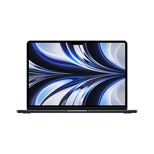 Image of 2022 Apple MacBook Air with Apple M2 chip (13.6-inch, 8GB RAM, 512GB SSD Storage) Midnight (Renewed)