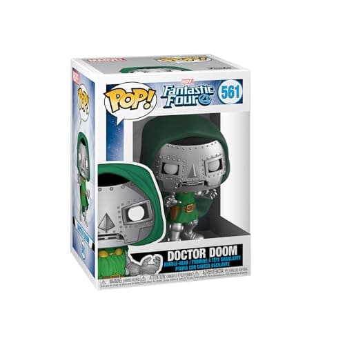 Image of Funko POP! Marvel: Fantastic Four - Doctor Doom - Collectable Vinyl Figure - Gift Idea - Official Merchandise - Toys For Kids & Adults - Model Figure for Collectors and Display