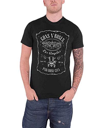 Image of Official Rock T Shirt GUNS N ROSES Paradise City S