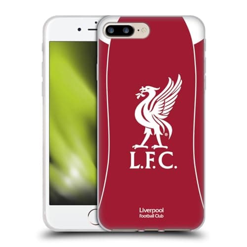 Image of Head Case Designs Officially Licensed Liverpool Football Club Home 2025/26 Kit Gel Case [Military Grade Protection] Compatible with Apple iPhone 7 Plus/iPhone 8 Plus and Compatible with MagSafe