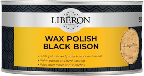 Image of Libéron Wax Polish Black Bison Paste Antique Pine 500ml
