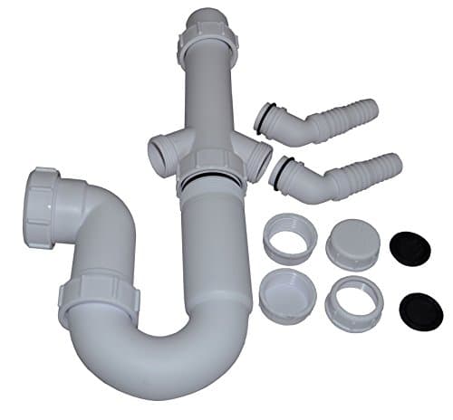 Image of 40mm Double Nozzle Appliance Trap - 76mm Seal