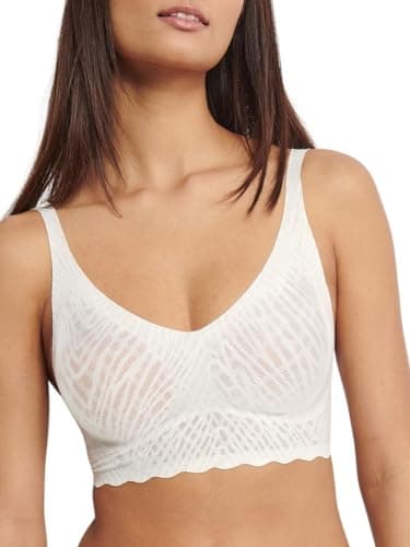 Image of Sloggi Women's sloggi ZERO Feel Bliss Bralette, Silk White