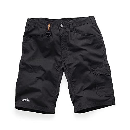 Image of Scruffs Trade Flex Shorts Black 32" W (T55452)
