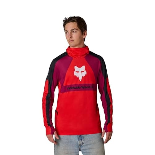 Image of Fox Racing Ranger Drive - Men's Motocross Jersey, Fluorescent Red, Size S