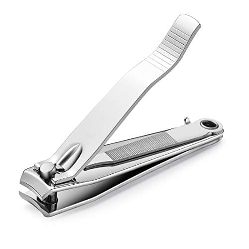 Image of 1Pc Heavy Duty Nail Clipper, Stainless Steel Toe Finger Nail Clippers Cutter For Men Women