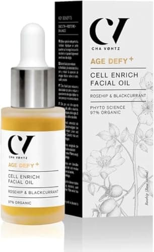 Image of Green People Age Defy+ Collagen Boost Face Oil Elixir - Organic Facial Oil with White Lupin, Rosehip, Jojoba & Seed Oils - For Face, Neck & Décolletage - 30ml