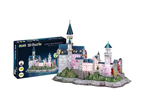 Image of Revell 00151 Neuschwanstein Castle - LED Edition 3D Puzzle