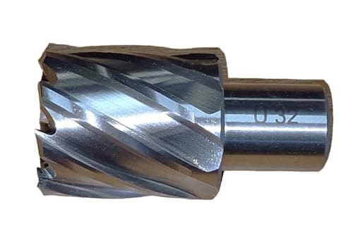 Image of 32mm Broaching Cutter For Magnetic Drill Universal Fitting Mag Drilling Bit Annular cutter 12-32mm Diameter x 25 mm Length HSS Rotabroach Type Annular Mag Drill Broach Hole Cutter for Steel