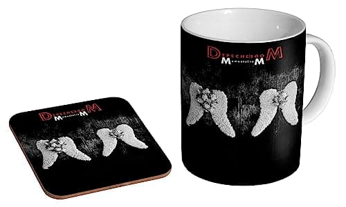 Image of glades Depeche Mode Memento Mori - Ceramic Coffee Mug + Coaster Gift Set