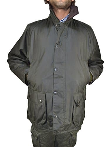 Image of Barbour Men's Bedale Wax Jacket - Sage MWX0018SG91 (A320) - 44 Green
