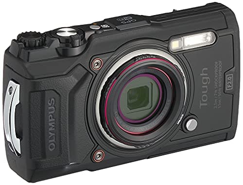 Image of Olympus Tough TG-6 Action Camera, 12 Megapixel, Digital Image Stabilisation, 4x Wide-Angle Zoom, 4K Video, 120 fps, Wi-Fi, Black