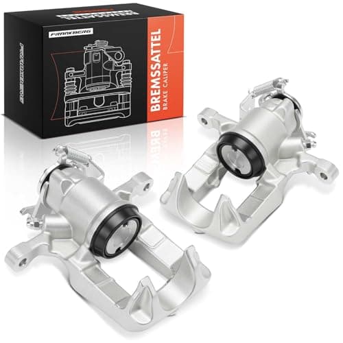 Image of Frankberg 2x Brake Caliper Brake Assembly Rear Left Right Compatible with Mokka/Mokka X J13 Astra J GTC Astra J P10 Astra J Caravan P10 Cascada W13 Replace# 95520045