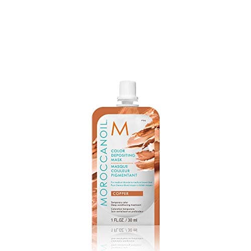 Image of Moroccanoil Colour Depositing Mask Packette, Copper, 30ml
