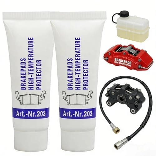 Image of 2PCS Copper Grease, High Temperature Brake Silicone Grease, Dielectric Greases for Copper & Brake Caliper, Silicone Greases for O-Rings, Automotive Maintenance, Slider Pin Lubricant