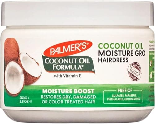 Image of Palmer Coconut Oil Formula Moisture Gro Hairdress with Vitamin E, 250g