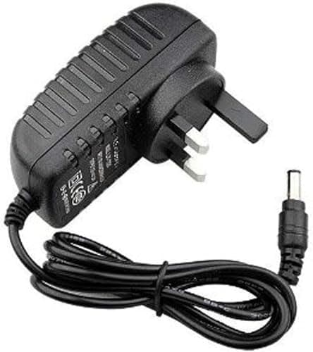 Image of DC 12V Power Supply Adaptor 60W AC 100-240V to DC 12 Volt Power Adapter UK Plug for LED Light Strip Monitors TV DVDTVs Cameras System (1A)