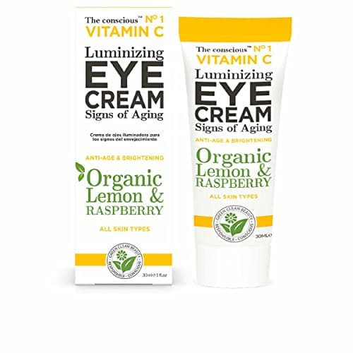Image of Vitamin C luminizing Eye Cream Organic Lemon & Raspberry 30 ml