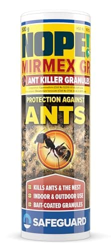 Image of NOPE! Ant Killer Powder 500g for Indoor and Outdoor | Targeted Ant Nest Killer Bait for Mess-Free Elimination | Micro-Encapsulated Delayed-Action Blue Bait Targets Every Stage of Ant Lifecycle