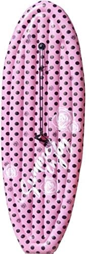 Image of Rammento 150cm Children’s Inflatable Vinyl Bodyboard/Surfboard with Leash, Pink | Swimming Board, Pool Float Aid for Kids Aged 7-12 (60kg Max Load) | Youth Surf Mattress for Pool Games & Shallow Water
