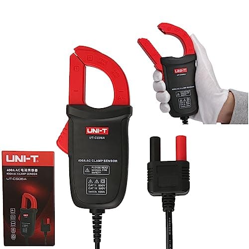 Image of UNI-T UT-CS06A 400A AC Current Clamp Sensor, UT196/UT139C/UT117C Multimeter Option Current Clamp