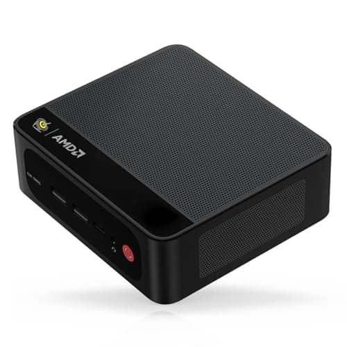 Image of Beelink Mini PC SER5 Pro, AMD Ryzen 5 5625U(6C/12T,up to 4.3GHz), 16GB DDR4 480GB M.2 NVMe SSD Mini Computer Windows 11 Pro, 4K Triple Display HDMI/DP/Type-C, 2.5G LAN/WiFi6/BT5.2